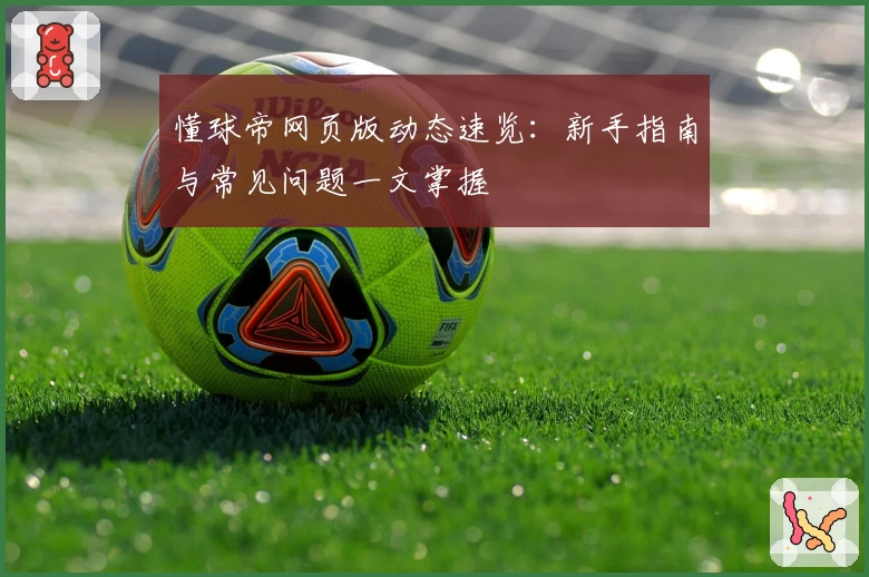 懂球帝网页版动态速览:新手指南与常见问题一文掌握